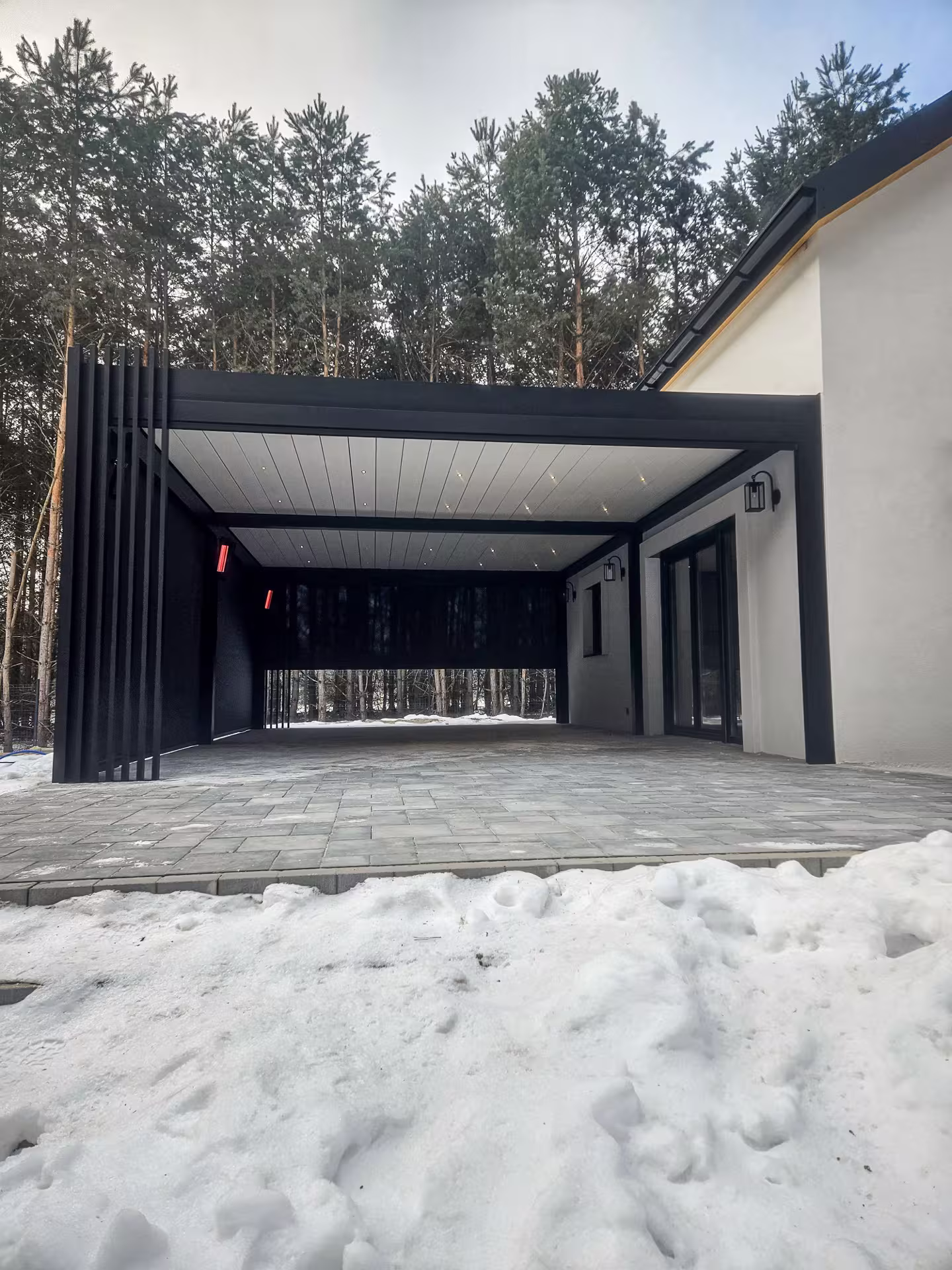 Saulkrasti — bioklimatiskā pergola
